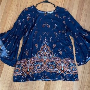 Bell Sleeve Top